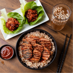 Home 8 Bulgogi ground beef gochujang