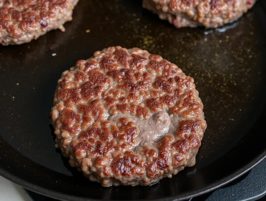 Cook Wagyu Ground Beef 5 Wagyu beef meatballs served over creamy risotto.