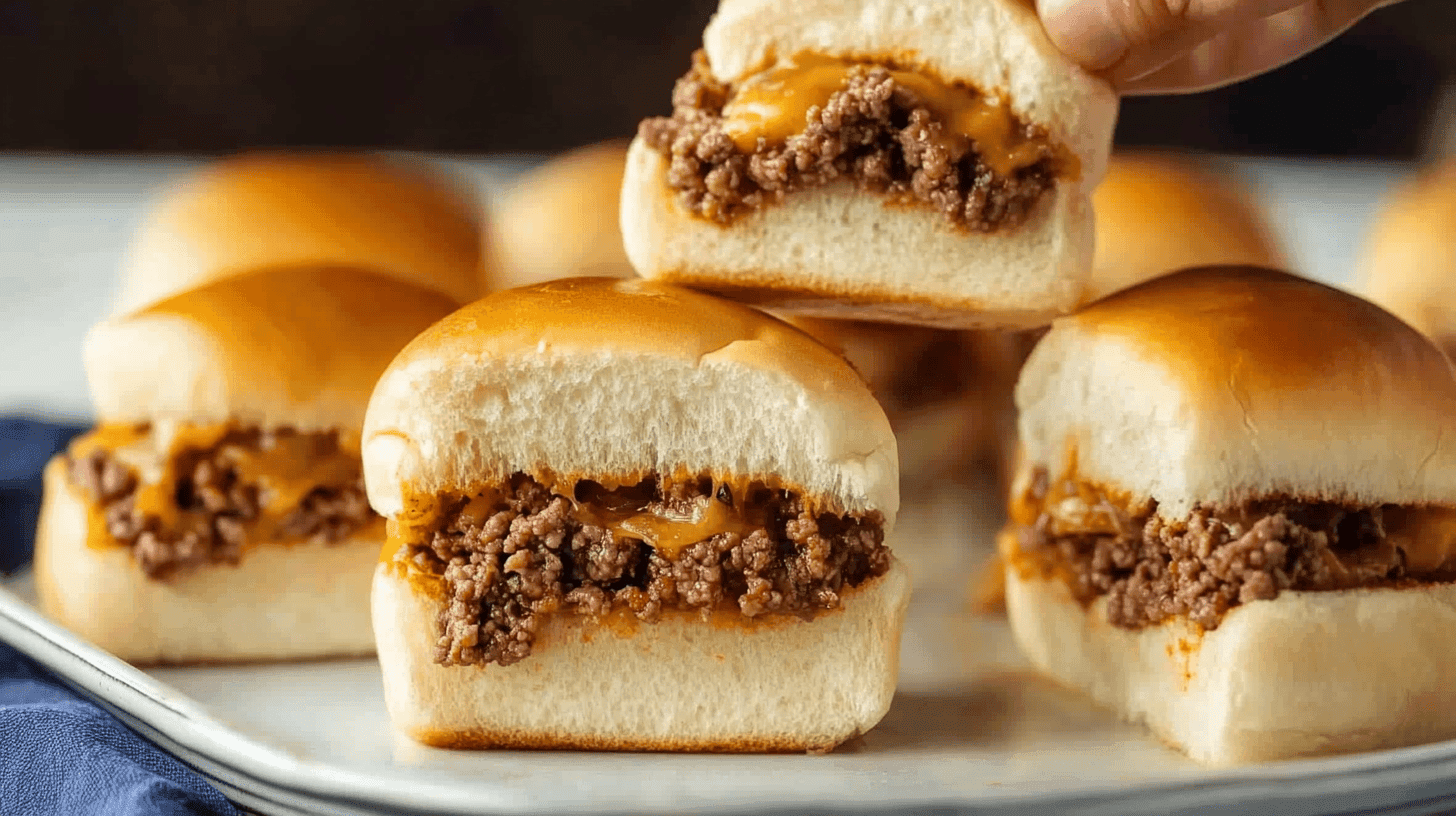 Home 4 Ground Beef Slider Recipes