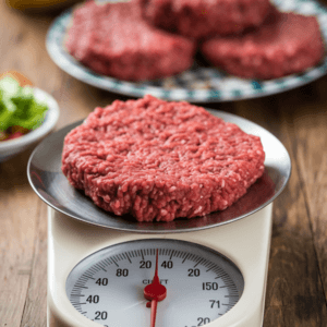 Home 24 What is half of 4 pounds of ground beef?