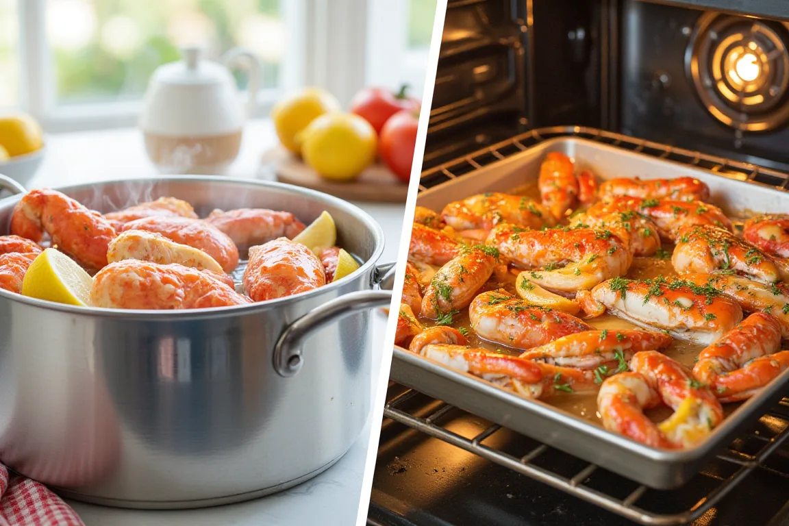 Home 9 Boil or Bake Crab Legs: Which Cooking Method is Be …