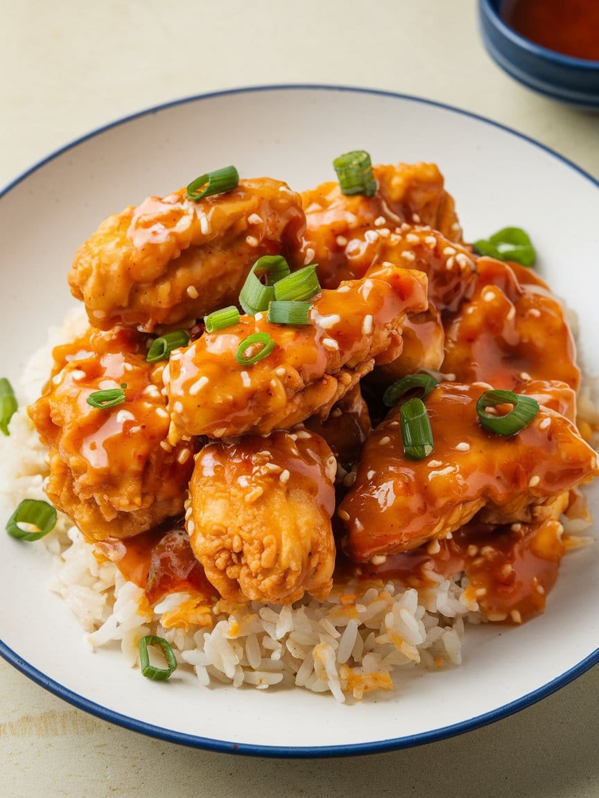 Home 7 panda express hot orange chicken