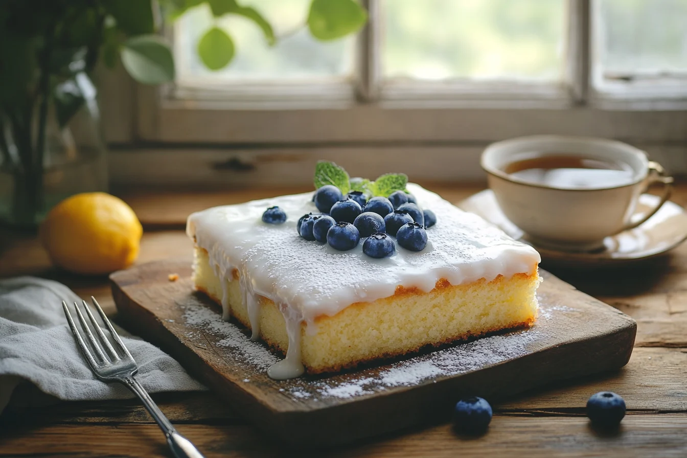 Home 6 Kefir Sheet Cake Recipe