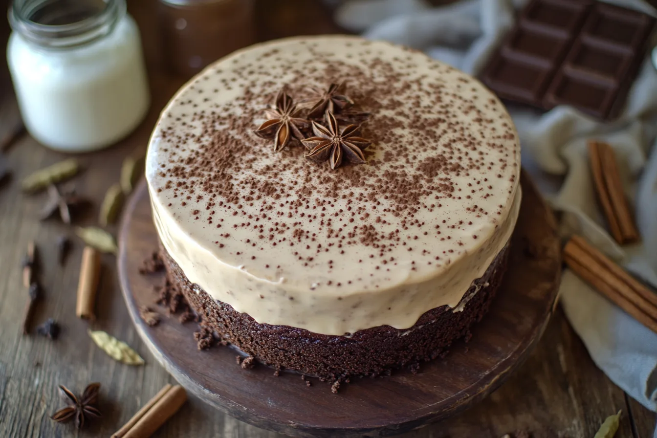 Home 8 Chocolate Chai Kefir Cake