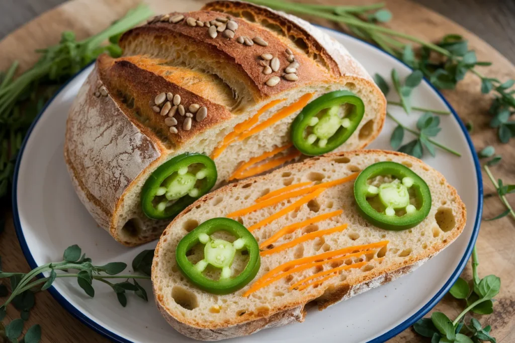 vegan jalapeno cheddar artisan bread recipe 2 Artisan Bread