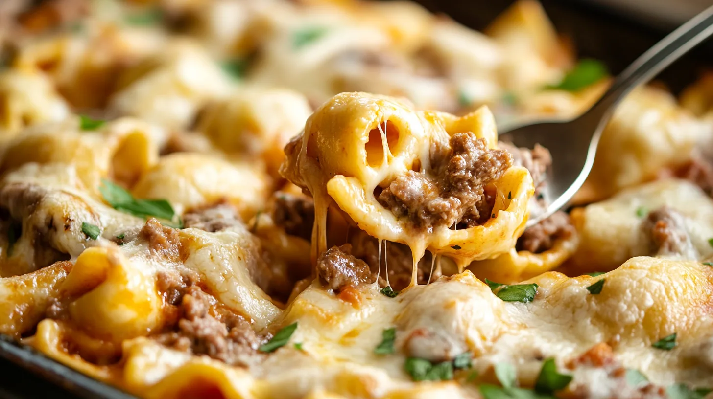 Philly Cheesesteak Tortellini Pasta