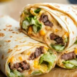 Big Mac Wraps Recipe - Easy & Delicious Cheeseburger Wraps 5 Freshly made Big Mac Wraps cut in half, served with fries and sauce.