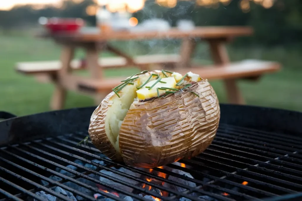 how to baked potatoes on the grill 4 How To Baked Potatoes On The Gril.l